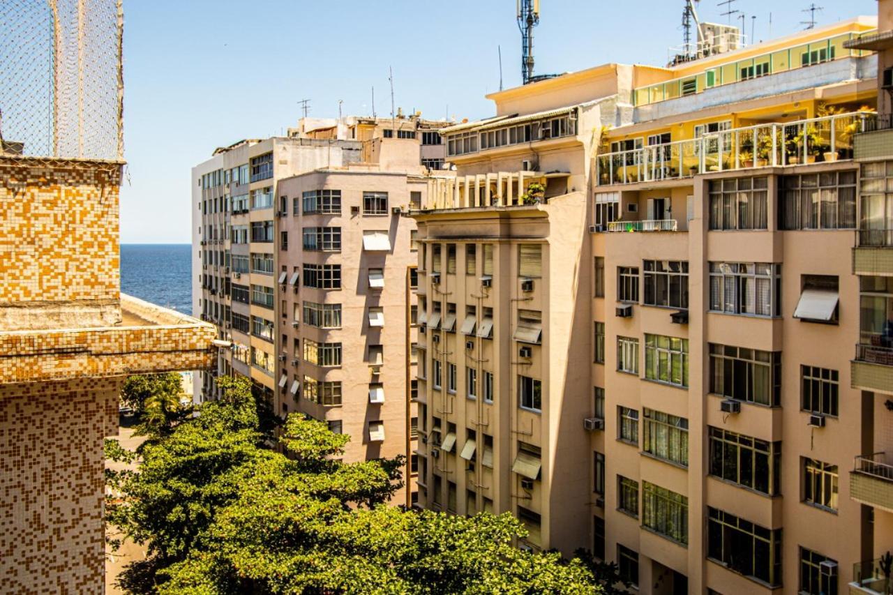 Copacabana Moderno 1 Quarto Vista Mar Rio de Janeiro Zewnętrze zdjęcie